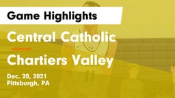 Central Catholic  vs Chartiers Valley  Game Highlights - Dec. 20, 2021