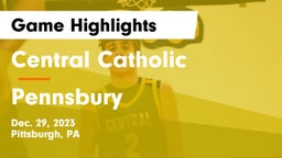 Central Catholic  vs Pennsbury  Game Highlights - Dec. 29, 2023