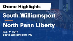 South Williamsport  vs North Penn Liberty  Game Highlights - Feb. 9, 2019
