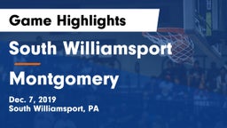 South Williamsport  vs Montgomery  Game Highlights - Dec. 7, 2019