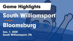 South Williamsport  vs Bloomsburg  Game Highlights - Jan. 7, 2020