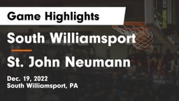 South Williamsport  vs St. John Neumann Game Highlights - Dec. 19, 2022