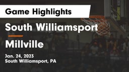 South Williamsport  vs Millville  Game Highlights - Jan. 24, 2023