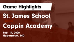St. James School vs Coppin Academy Game Highlights - Feb. 14, 2020