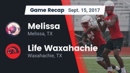 Recap: Melissa  vs. Life Waxahachie 2017