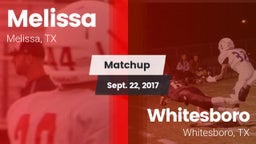 Matchup: Melissa Middle vs. Whitesboro  2017