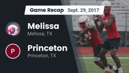 Recap: Melissa  vs. Princeton  2017