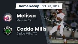 Recap: Melissa  vs. Caddo Mills  2017
