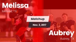 Matchup: Melissa vs. Aubrey  2017