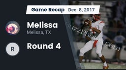 Recap: Melissa  vs. Round 4 2017