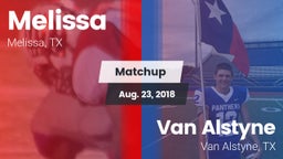 Matchup: Melissa vs. Van Alstyne  2018