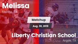 Matchup: Melissa vs. Liberty Christian School  2019