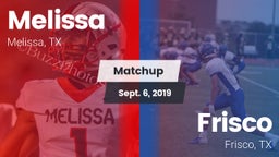 Matchup: Melissa vs. Frisco  2019