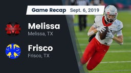 Recap: Melissa  vs. Frisco  2019