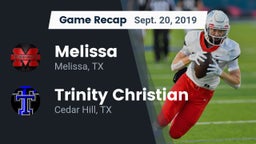 Recap: Melissa  vs. Trinity Christian  2019