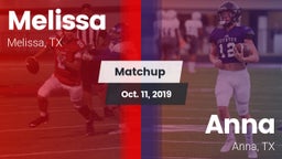 Matchup: Melissa vs. Anna  2019
