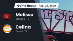 Recap: Melissa  vs. Celina  2020