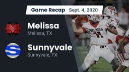 Recap: Melissa  vs. Sunnyvale  2020