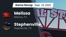 Recap: Melissa  vs. Stephenville  2020