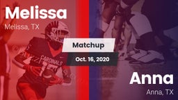 Matchup: Melissa vs. Anna  2020