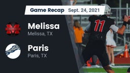 Recap: Melissa  vs. Paris  2021