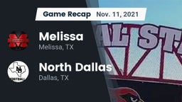 Recap: Melissa  vs. North Dallas  2021