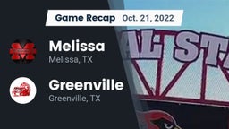 Recap: Melissa  vs. Greenville  2022