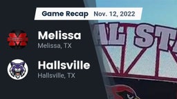 Recap: Melissa  vs. Hallsville  2022