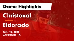 Christoval  vs Eldorado  Game Highlights - Jan. 12, 2021