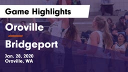 Oroville  vs Bridgeport  Game Highlights - Jan. 28, 2020