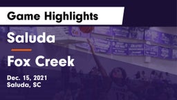 Saluda  vs Fox Creek  Game Highlights - Dec. 15, 2021