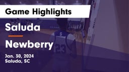 Saluda  vs Newberry Game Highlights - Jan. 30, 2024