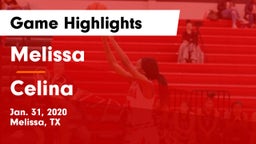 Melissa  vs Celina  Game Highlights - Jan. 31, 2020