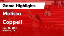 Melissa  vs Coppell  Game Highlights - Jan. 30, 2021