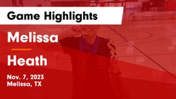 Melissa  vs Heath  Game Highlights - Nov. 7, 2023