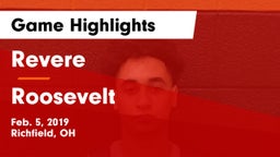 Revere  vs Roosevelt  Game Highlights - Feb. 5, 2019