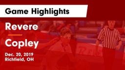 Revere  vs Copley  Game Highlights - Dec. 20, 2019