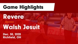 Revere  vs Walsh Jesuit  Game Highlights - Dec. 30, 2020