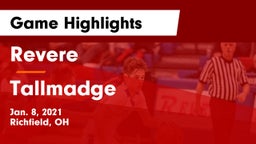 Revere  vs Tallmadge  Game Highlights - Jan. 8, 2021