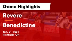 Revere  vs Benedictine  Game Highlights - Jan. 21, 2021