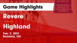 Revere  vs Highland  Game Highlights - Feb. 3, 2023