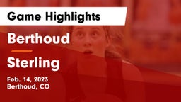 Berthoud  vs Sterling  Game Highlights - Feb. 14, 2023