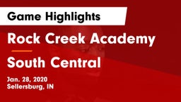 Rock Creek Academy  vs South Central  Game Highlights - Jan. 28, 2020