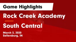 Rock Creek Academy  vs South Central  Game Highlights - March 3, 2020