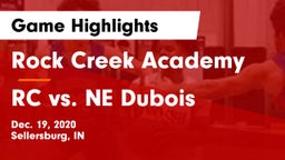 Rock Creek Academy  vs RC vs. NE Dubois  Game Highlights - Dec. 19, 2020