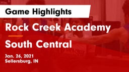 Rock Creek Academy  vs South Central  Game Highlights - Jan. 26, 2021