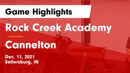 Rock Creek Academy  vs Cannelton Game Highlights - Dec. 11, 2021