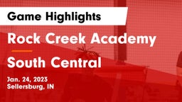 Rock Creek Academy  vs South Central  Game Highlights - Jan. 24, 2023