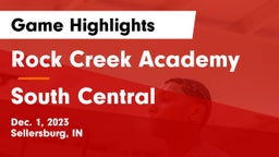 Rock Creek Academy  vs South Central  Game Highlights - Dec. 1, 2023