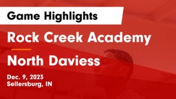 Rock Creek Academy  vs North Daviess  Game Highlights - Dec. 9, 2023